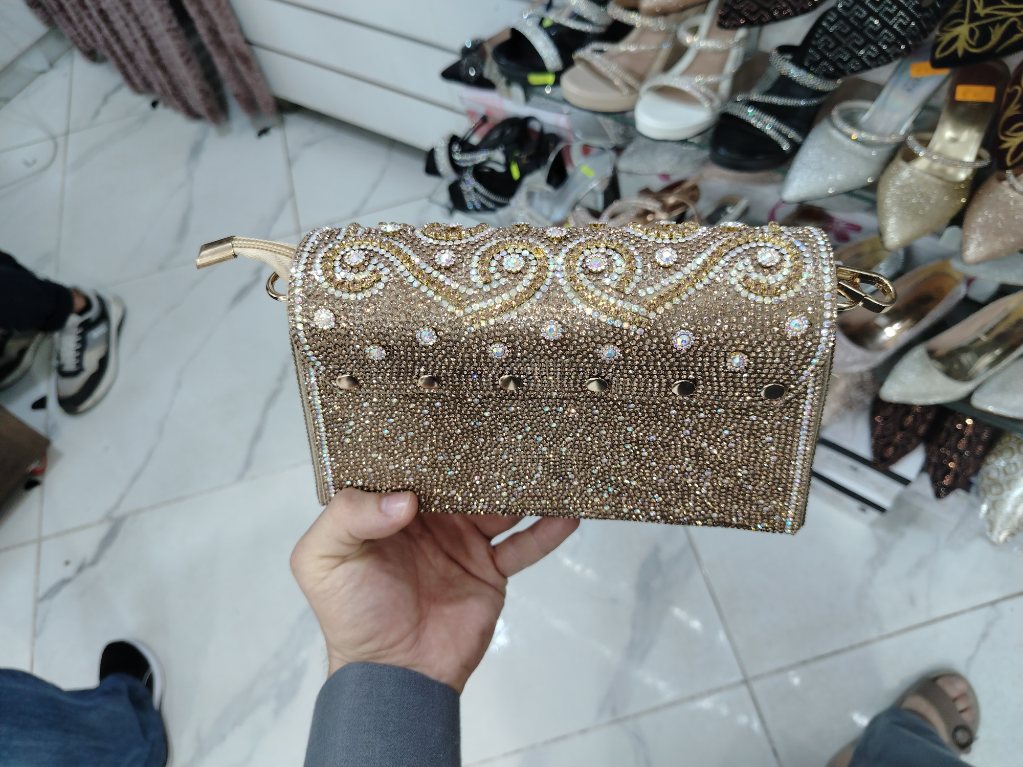Pochette de soirée luxe