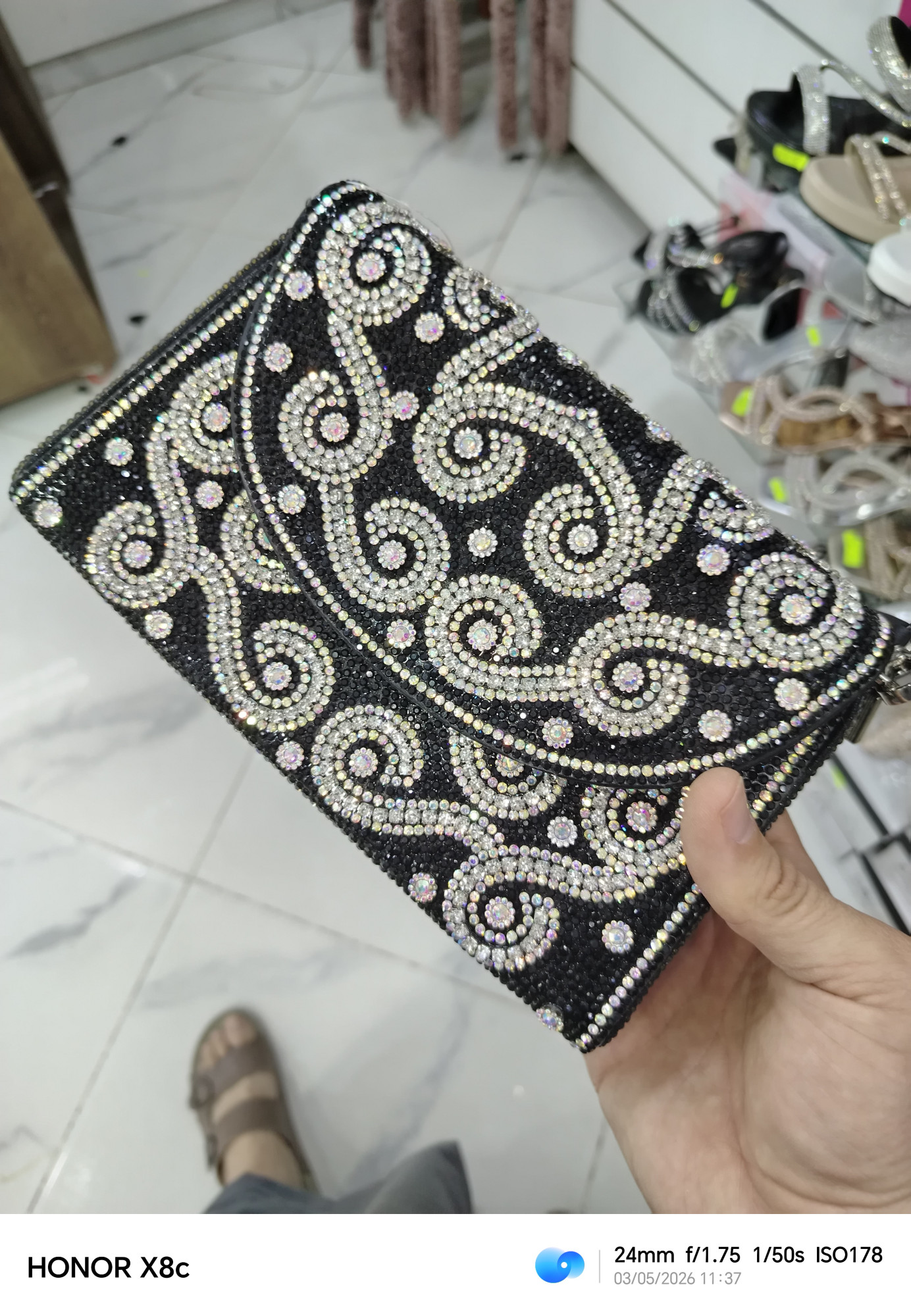 Pochette de soirée luxe