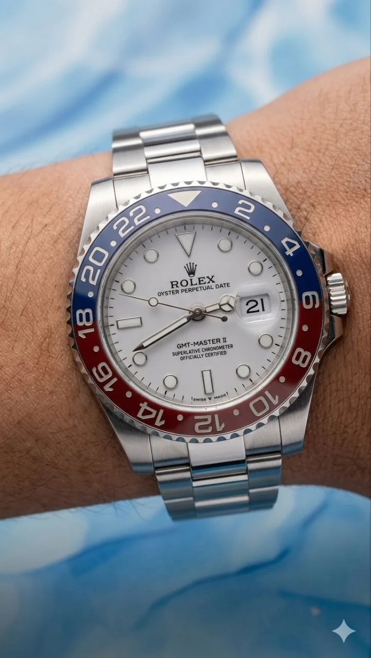 Rolex GMT-Master II Pepsi،