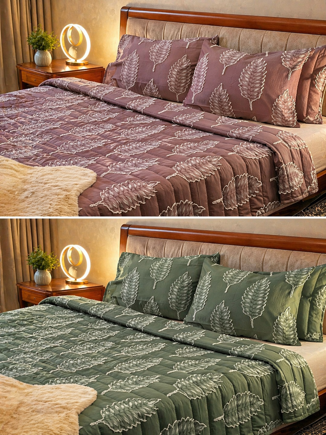 Couver lit boutis 3pcs