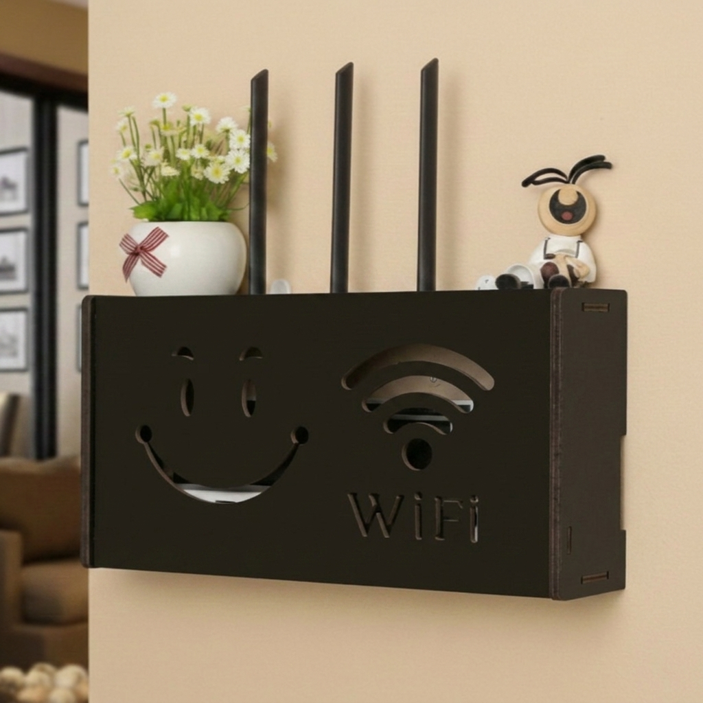 📶 كاش مودام WiFi أنيق وعصري – الحل المثالي لإخفاء الأسلاك والحفاظ على جمال ديكور منزلك 🏠