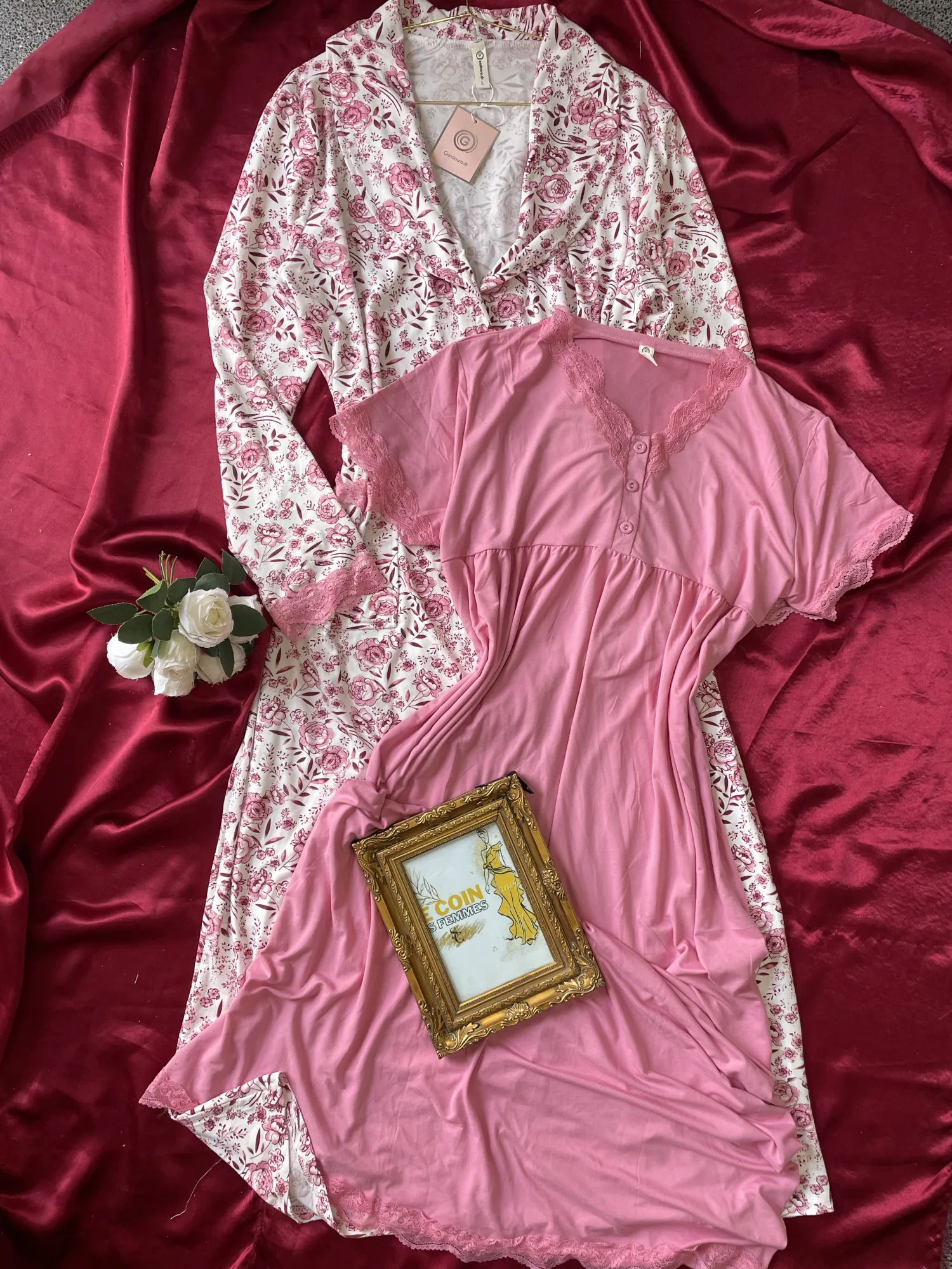 Robe kimono d’allaitement