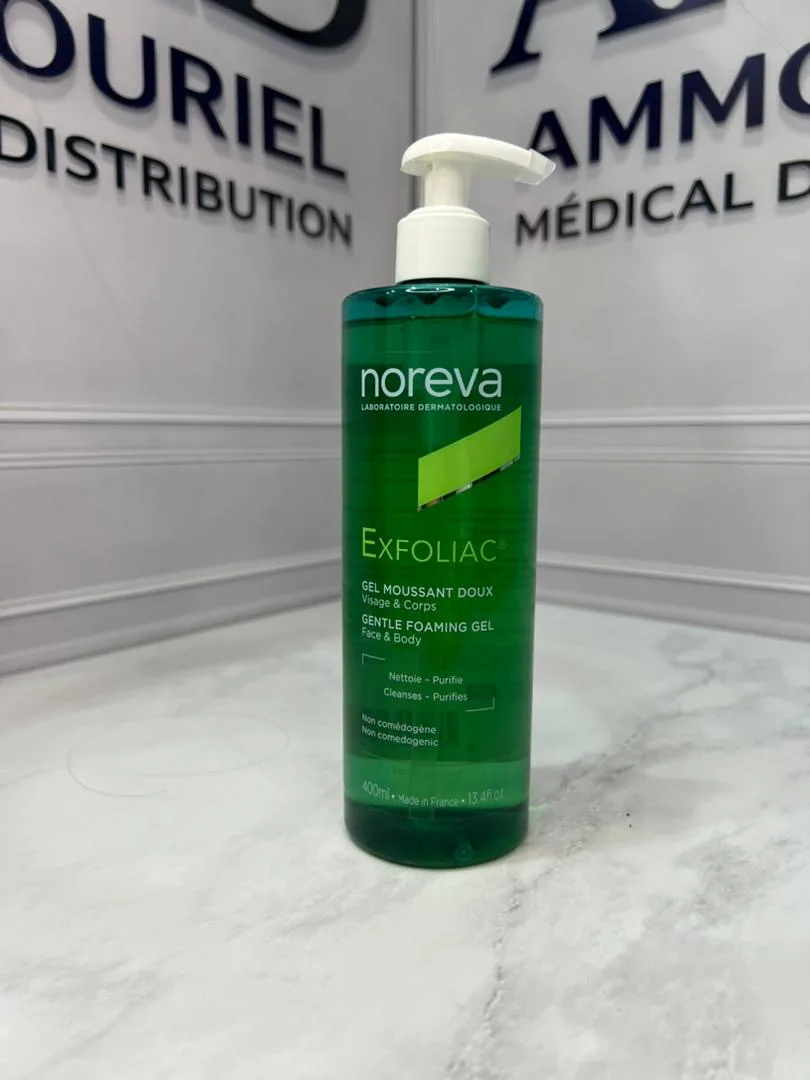 Gel nettoyant noreva exfoliac