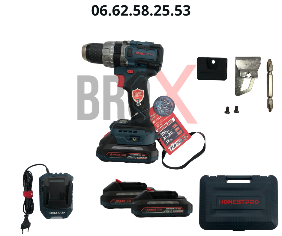 Visseuse Perceuse 21V Honestpro YAE6111