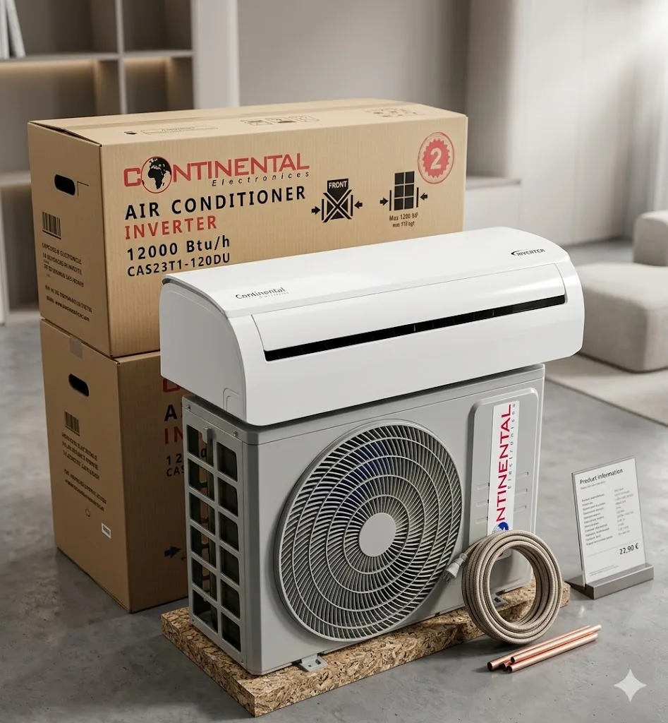 Climatiseur 12btu continental