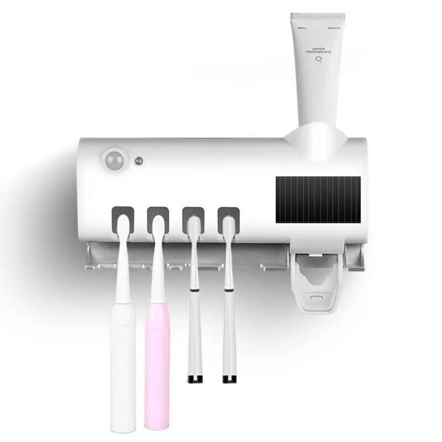 Support de Brosse à Dents UV avec Distributeur Dentifrice