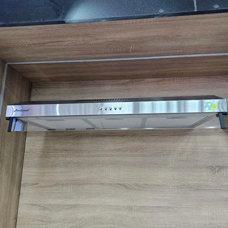 Hotte aspirante MultiSmart 90 cm Inox Slim avec Filtre Charbon & LED | شفاط مطبخ قوي 90 سم | Prix Algérie