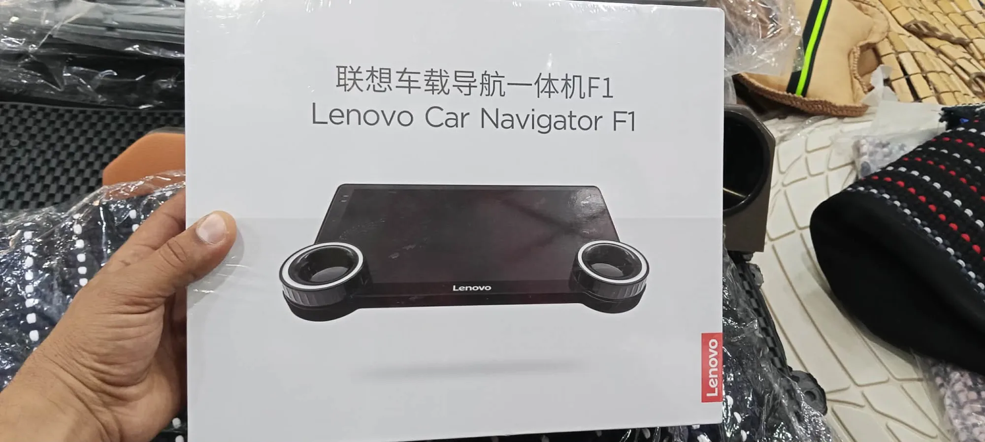 لوحة رقمية Lenovo Car Navigator F1 📱🛣️