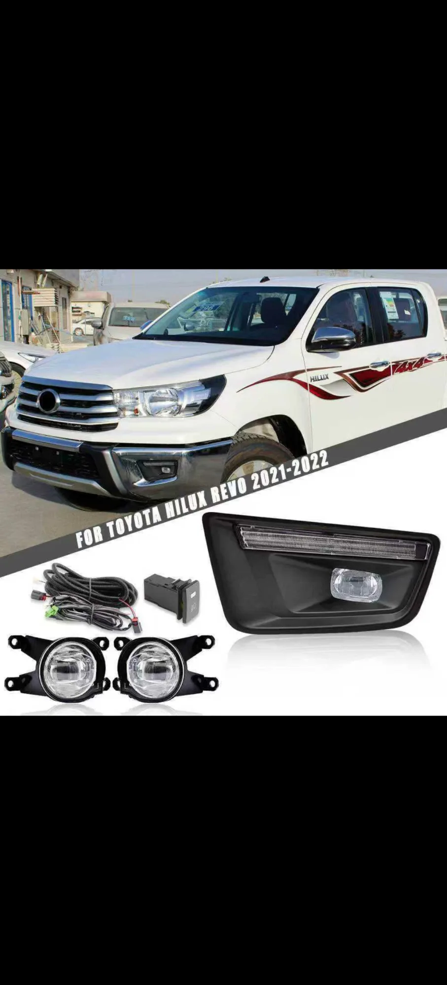 طقم كشافات ضباب LED لسيارة