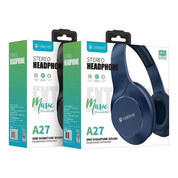 Casque Celebrat A27 Bluetooth Headphone